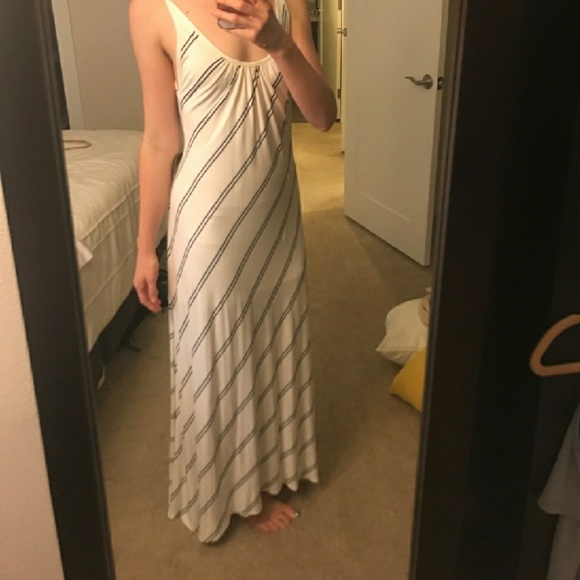 Striped Maxi Dress - Picture 1 of 4